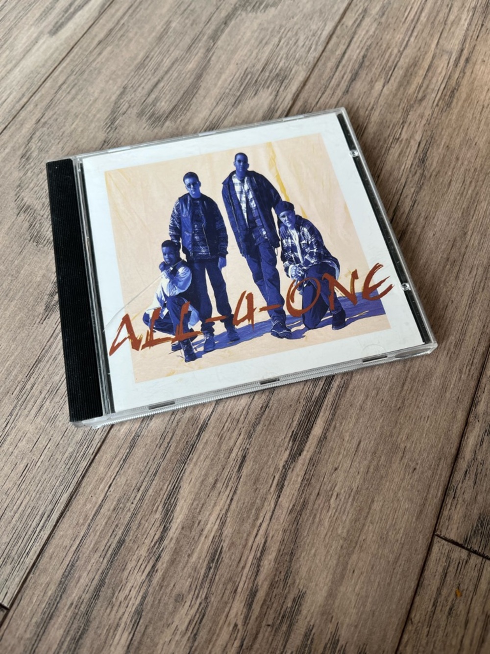 🎸5 for $20🎸All-4-One Self-Titled CD - White, Blue, Tan Cover